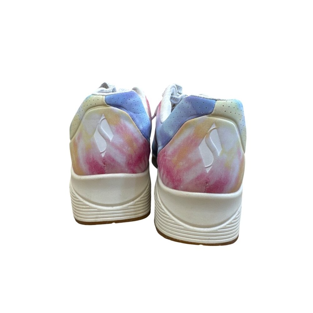 Skechers Womens Tie-Dye Athletic Sneakers Lace-Up Comfort Shoes 11 SKU 7707 - Picture 6 of 10